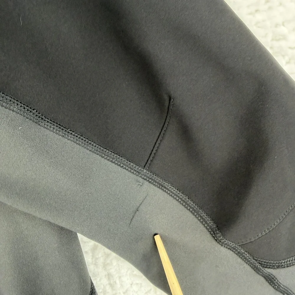 The North Face Pullover Mens Medium Black Quarter Zip Fleece Hiking Long‎ Sleeve